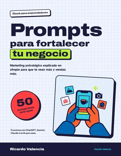 Portada del ebook Prompts para fortalecer tu negocio